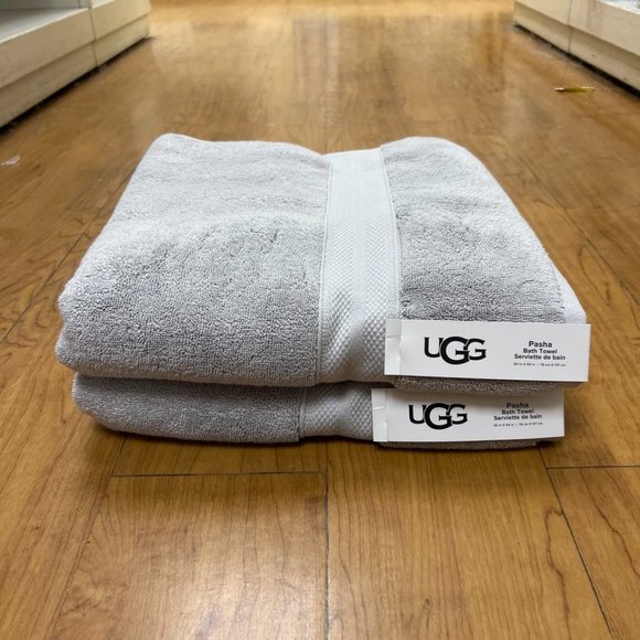 UGG Bath 2 Stone Gray Ugg Pasha Bath Towels Extremely Soft And